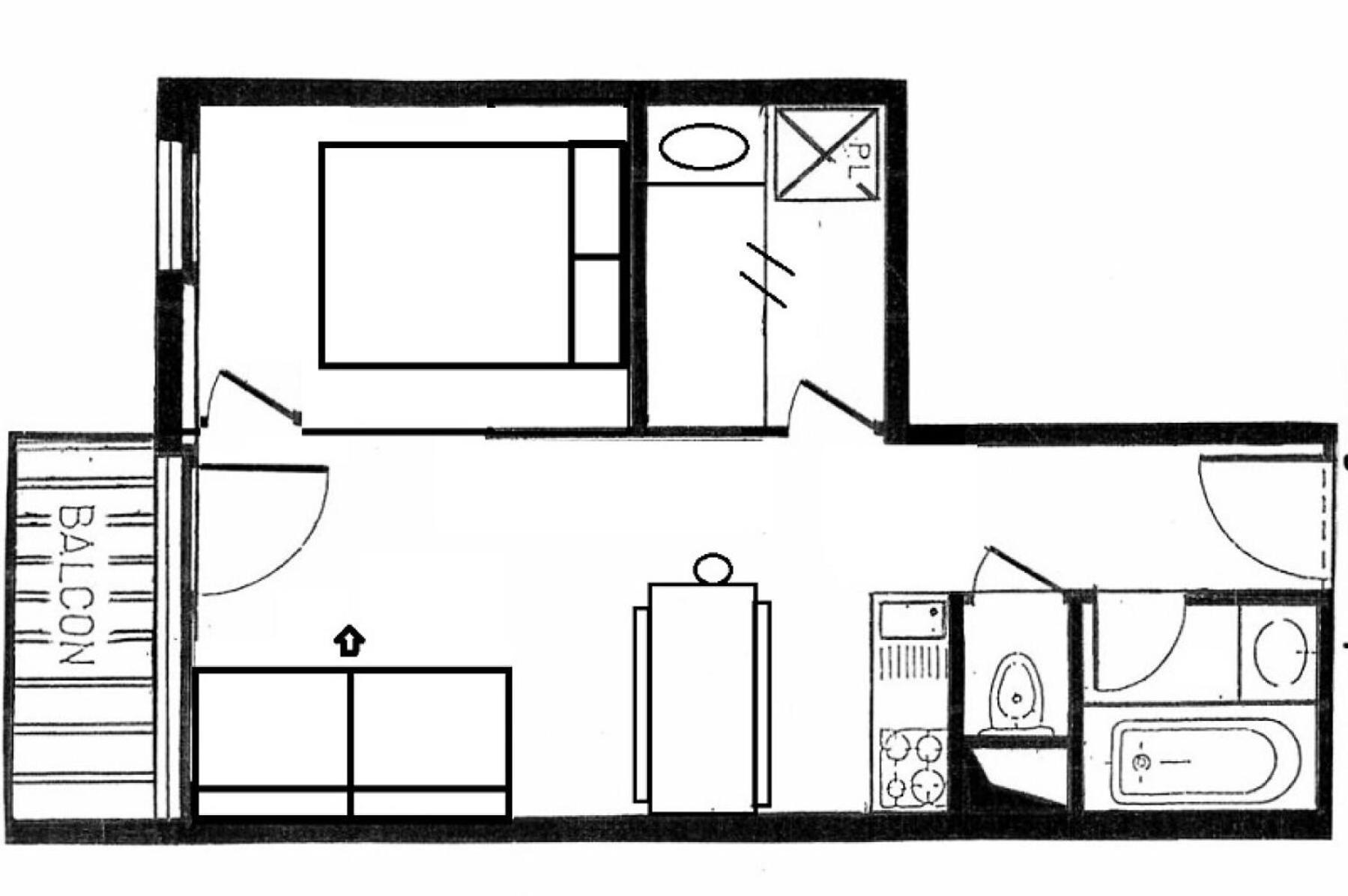 Residence Villaret - Appartement Lumineux - Depart Et Retour Skis Aux Pieds - Balcon Mae-2294 Saint-Martin-de-Belleville Zewnętrze zdjęcie